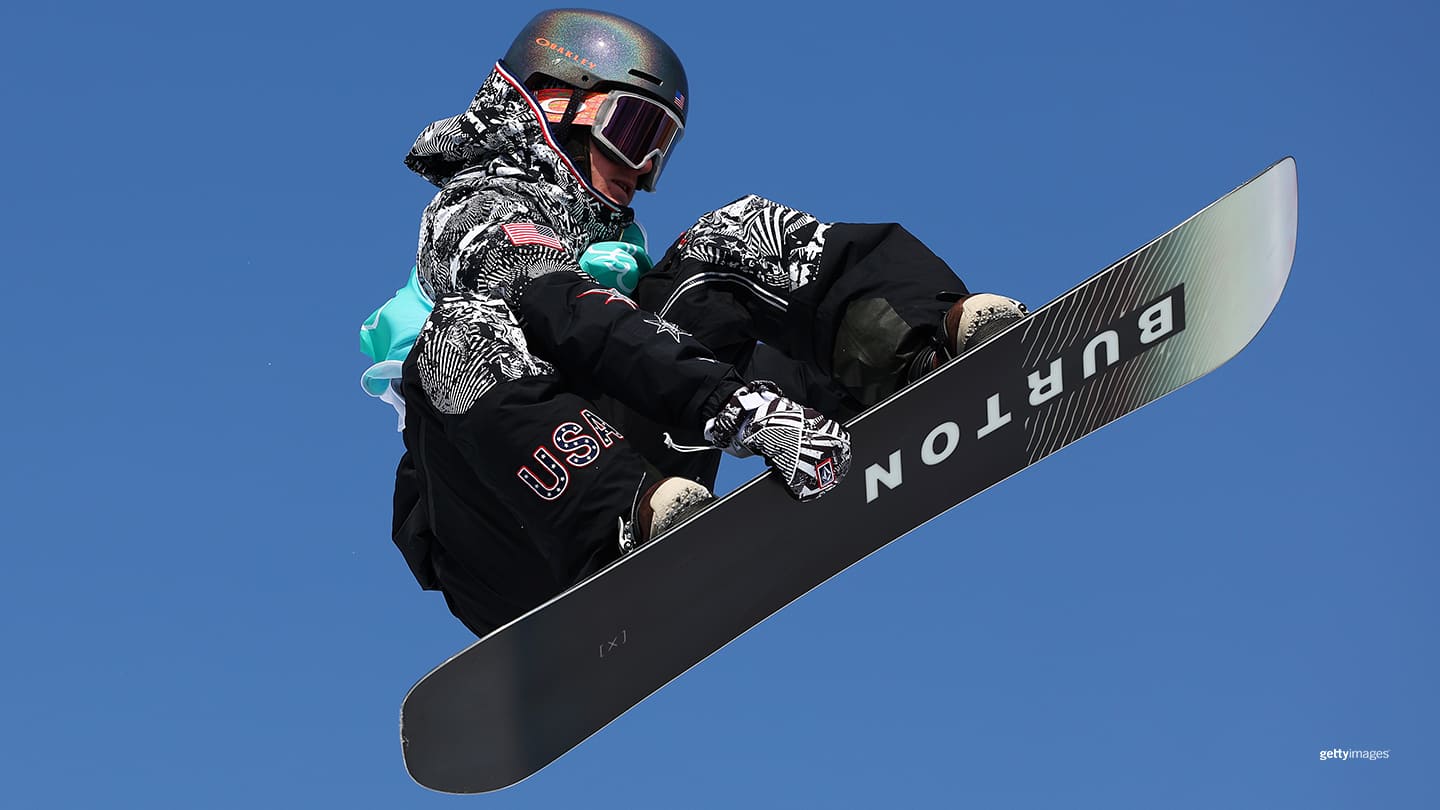 Team USA Red Gerard Leads Team USA In Big Air Snowboarding With